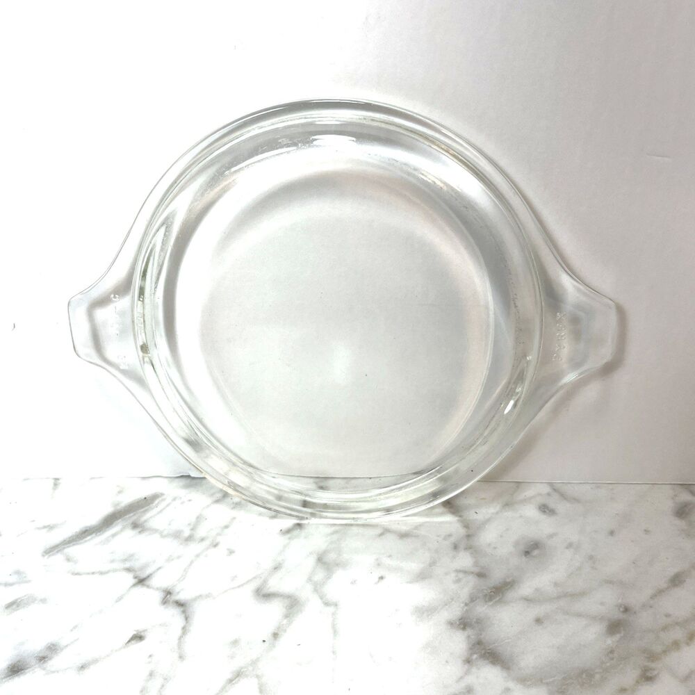 Vtg PYREX Casserole Clear Glass Replacement Lid 20 470 C Fits Casserole Dishes